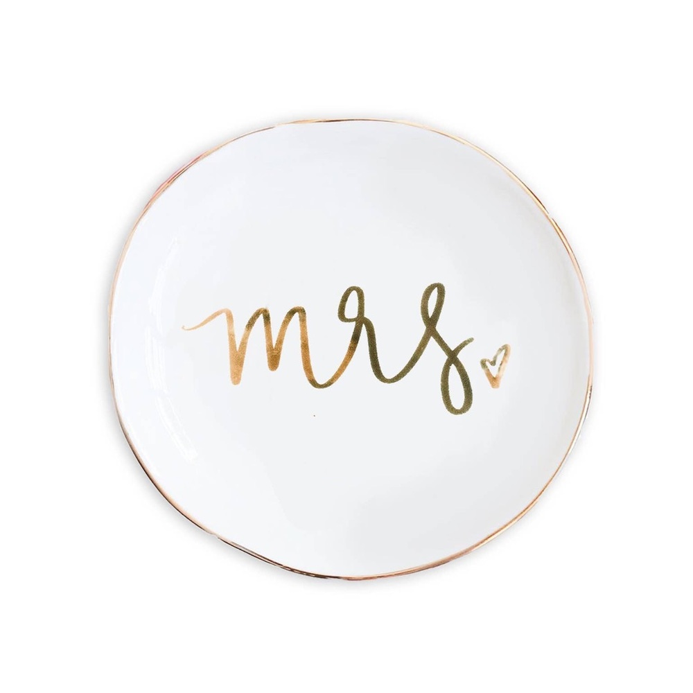mrs ceramic dish New!